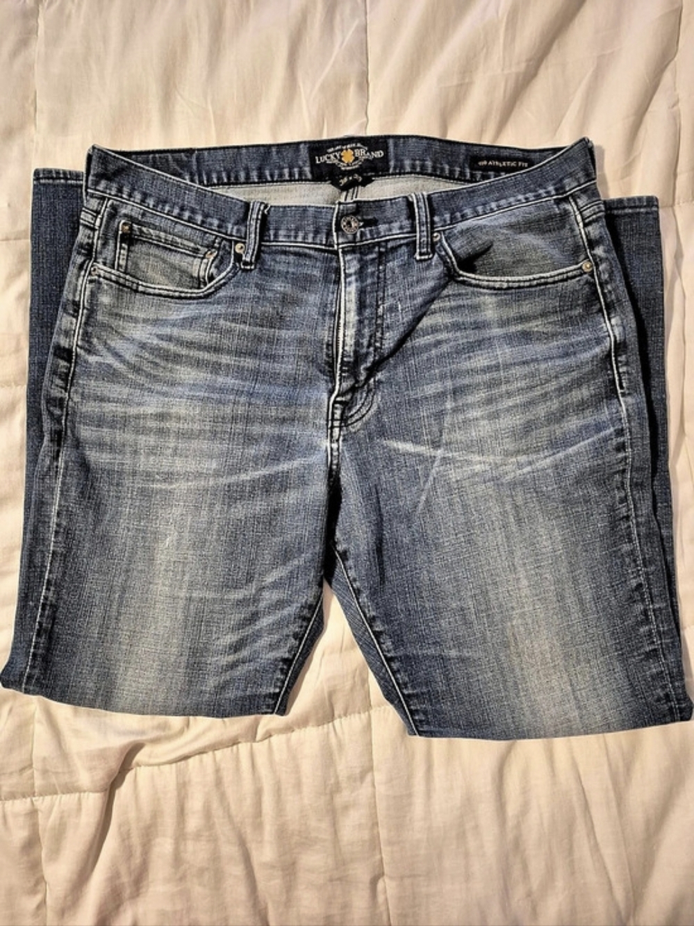 Lucky Brand 410 Athletic Fit Jeans Men's Blue Jeans Waist 36